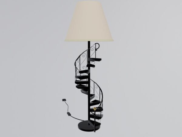 Lámpara de mesa Escalera de Caracol